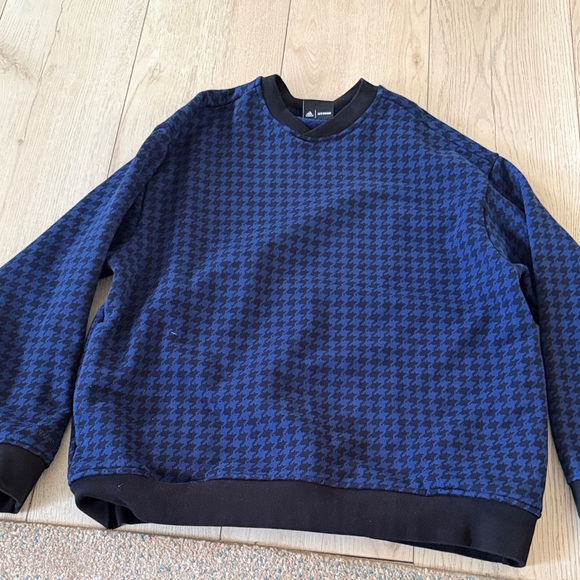 IVY PARK Blue and Black Crewneck Sweater - Picture 1 of 5